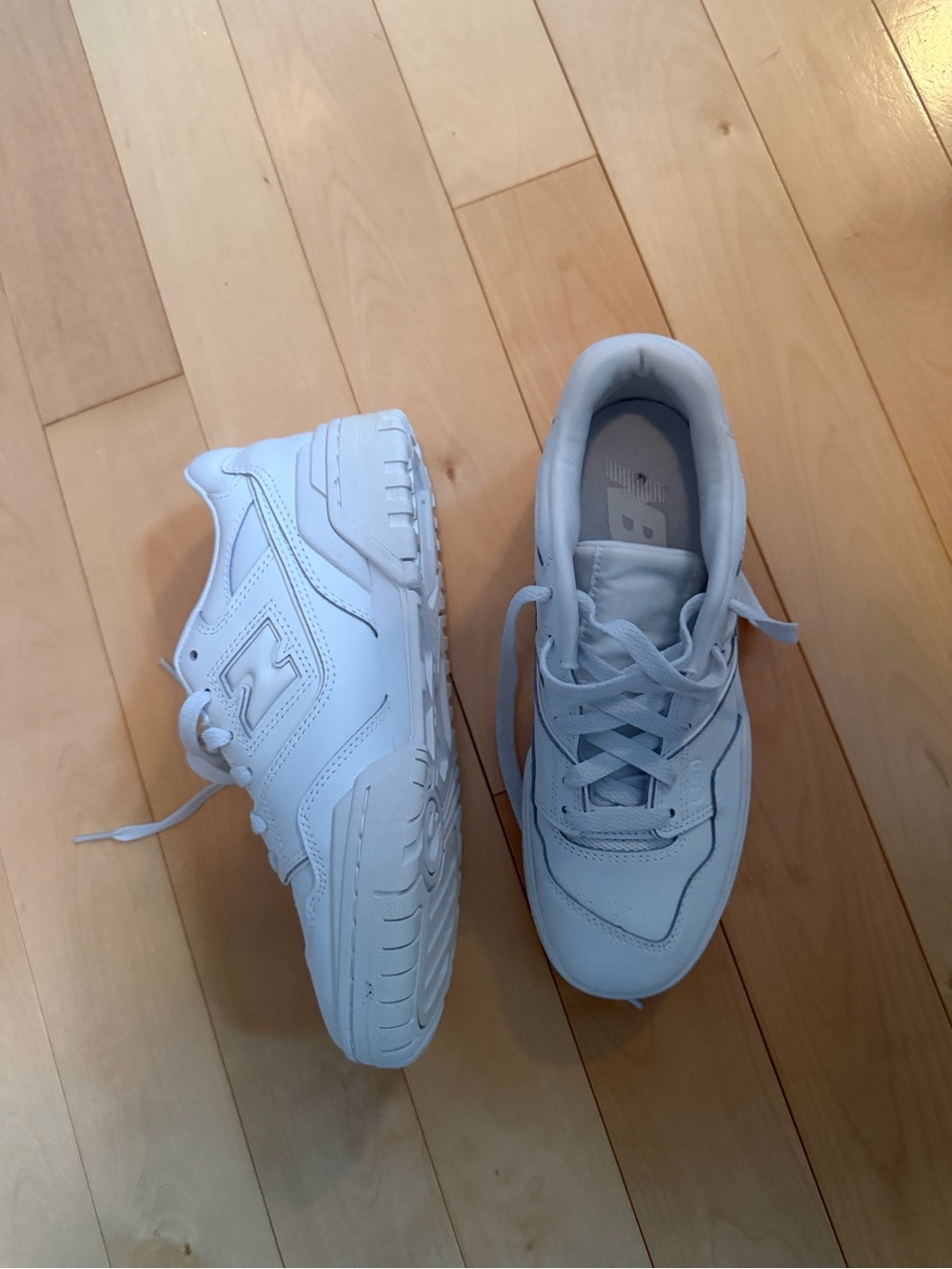 New Balance White Women's Athletic Sneakers